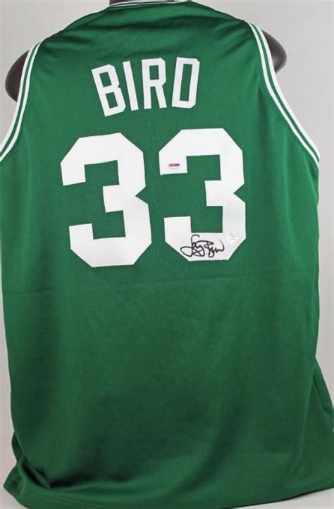 Lot Detail Larry Bird Signed Boston Celtics Jersey Bird Holo PSA DNA