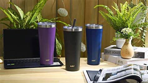 Zak Designs Oz Alpine Vacuum Insulated Tumbler Travel Mug