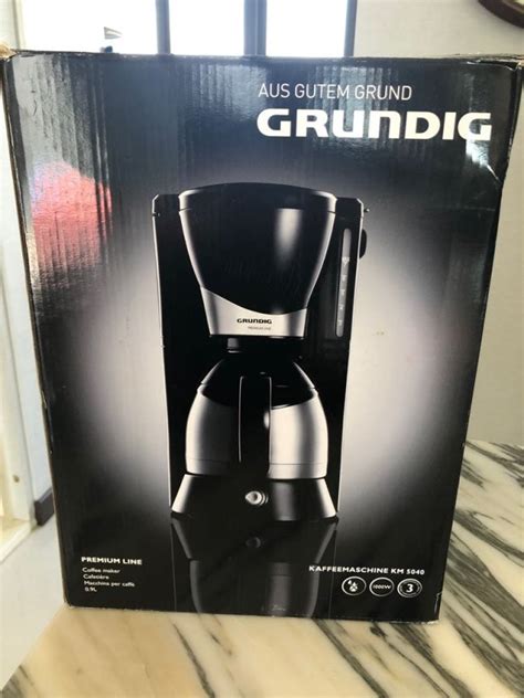 Grundig Coffee Maker Home Appliances Kitchenware On Carousell von ...