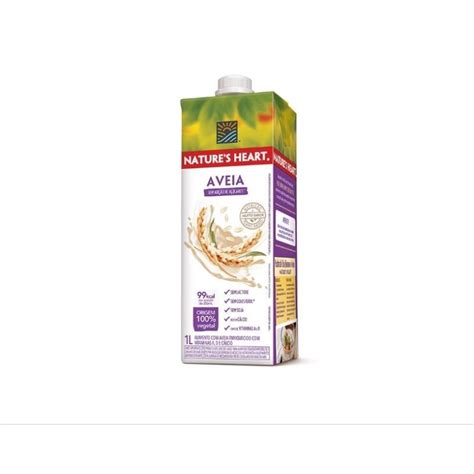 Bebida Vegetal Natures Heart Aveia 1l Shopee Brasil