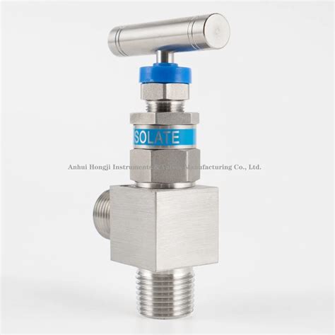 Stainless Steel Pressure Valve With Male Thread Npt Angle Type