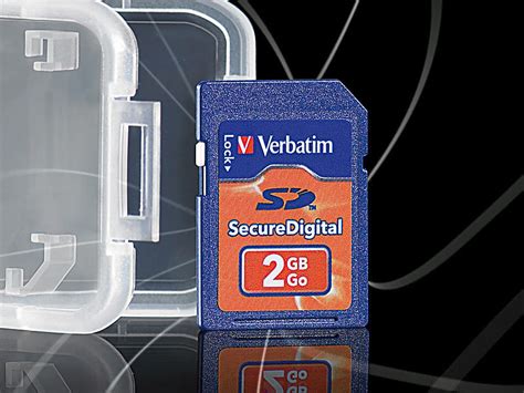 Verbatim Secure Digital SD Speicherkarte 2GB