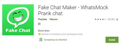 Cara Membuat Fake Chat Whatsapp Dengan Mudah Rancah Post