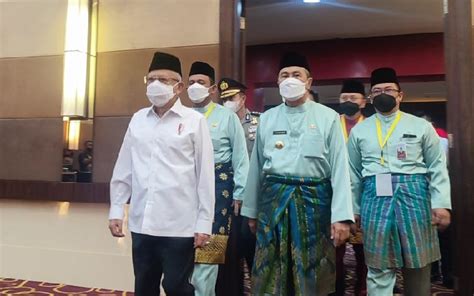 Resmikan Konversi BRK Syariah Wapres Ini Awal Melaju Semakin Berkah