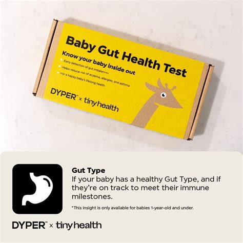 Dyper Baby Gut Health Test Kit At Home Digestive Health Testing Kit