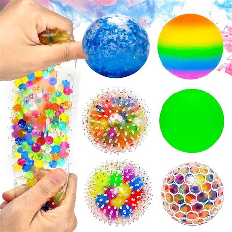 Balle Anti Stress Pi Ces Boules Presser Color Es Balle Antistress