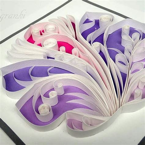 Автор: Blanka Szwabowska #контурный_квиллинг_paper | Квиллинг и ...