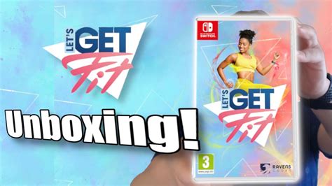 Unboxing Lets Get Fit For Nintendo Switch Game And Sports Strap Set