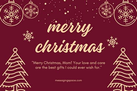 130 Cute Sweet Merry Christmas Wishes For Mother