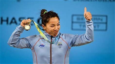 Weightlifter Mirabai Chanu Clinches India S First Gold Medal At