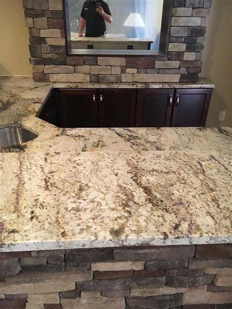 Sienna Beige Installation Gallery Granite Works Of Pa