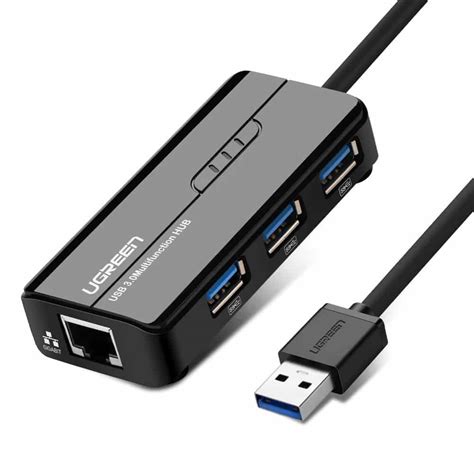 Ugreen Usb Ethernet Adapter Mbps With Ports Usb Hub