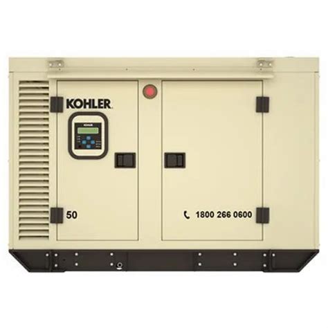 Powered By Tata Kohler Diesel Generator 50 KVA at best price in Panipat ...