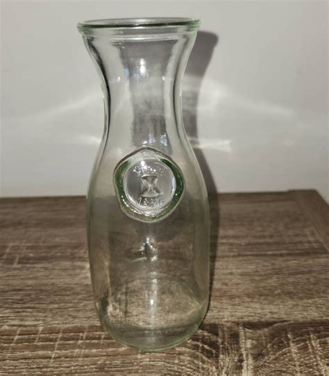 Paul Mason Embossed Since 1852 Glass Milk Bottle Jug Carafe Quart Etsy