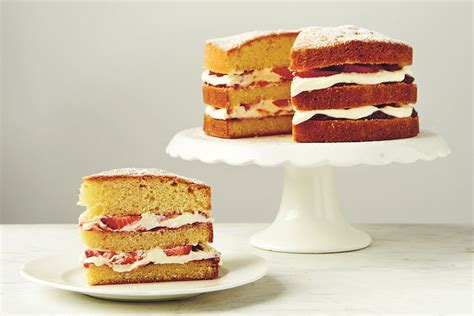 Victoria Sponge Cake Recipe Recipes Delicious Au