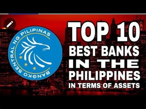 Top 10 Best Banks In The Philippines In Terms Of Assets January 2020