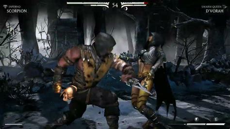 Mortal Kombat Xl On Rx 570 Scorpion Vs D Vorah Youtube