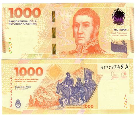 Argentina 1000 Pesos 2023 UNC – Davenport-Banknotes-and-Coins