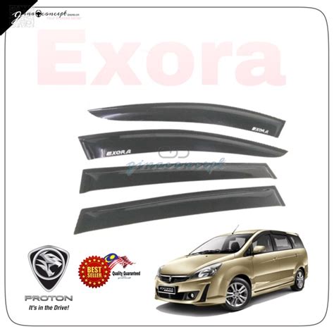 Proton Exora 4” Move Door Visor Air Press Shopee Malaysia