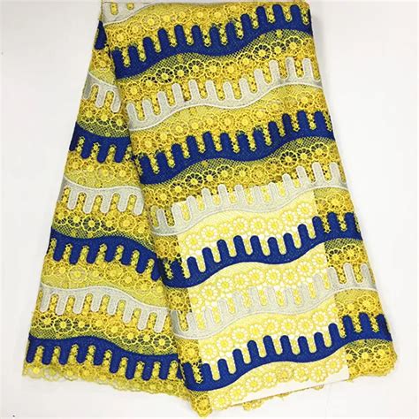 Wonderful Style Nigerian Laces Fabric Embroidery African Cord Laces