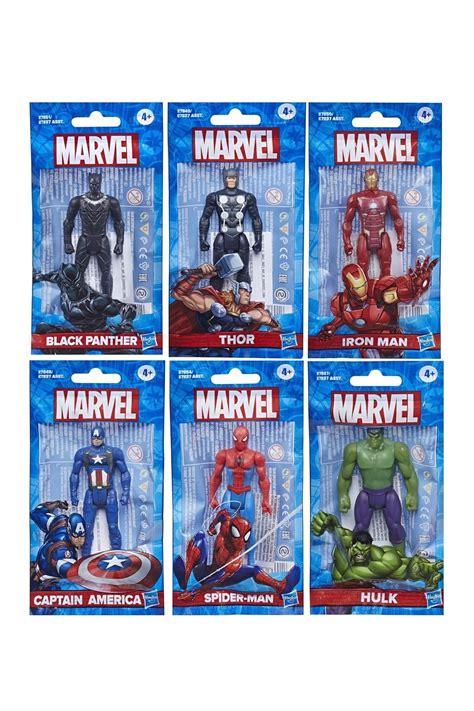 Hasbro L Set Marvel Orjinal Lisansl Spiderman Ironman Hulk