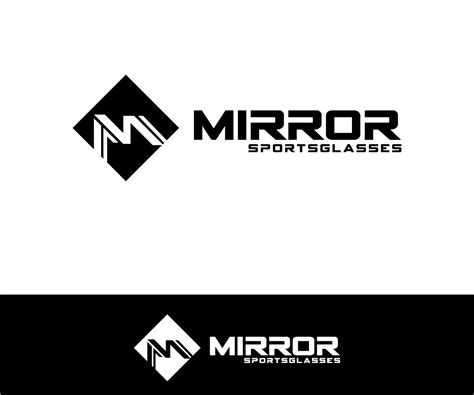 Masculine Professional Logo Design For Mirror Sportsglasses As