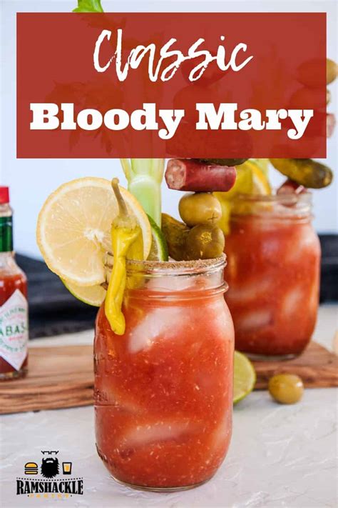 Classic Bloody Mary Recipe - Ramshackle Pantry