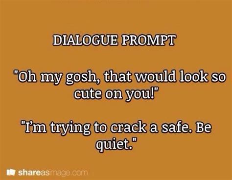 Dialogue Prompt Writing Dialogue Prompts Writing Promps Daily