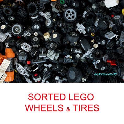 Lego Wheels and Tires 1 Pound Lot Sorted Car Truck Pieces - Etsy