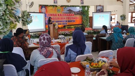 Visitasi Besar Lomba Posyandu Dan Kalurahan Tingkat Kabupaten Bantul