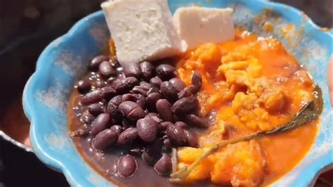 Deliciosa🤩 Salsa De Huevo Con Frijoles🔥😋 Youtube