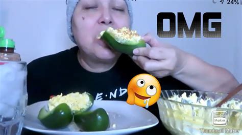 Tik Tok Egg Salad Bell Pepper And Tajintajin Jabanero Seasoning Youtube