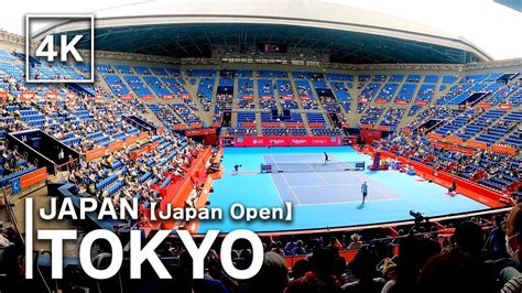 Ktokyo Rakuten Japan Open At Ariake Coliseum Japan Walking Tour