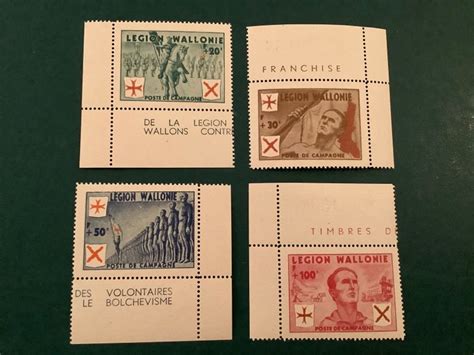 German Empire 1941 Walloon Legion With Sheet Edge Michel Iiv