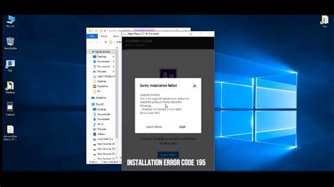 Adobe After Effects Cc Installation Error Code Solved Youtube