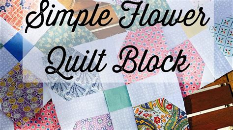 Easy Flower Quilt Block Best Flower Site