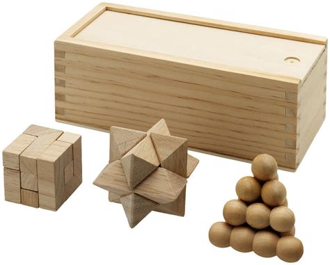 25 pcs Personnalisé Jeu de casse tête Bois 3 pcs personnalisé