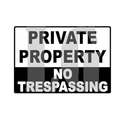 Private Property Sign Svg No Trespassing Svg Svg Jpeg Eps Etsy