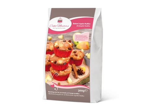 Bratapfel Muffins 300g Und Backzutaten Kaufen MEINCUPCAKE Shop