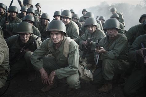 Hacksaw Ridge Clips Featurette Images And Poster Hacksaw Ridge