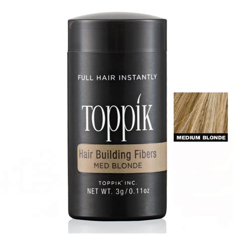 Toppik Hair Building Fibers Medium Blonde Kopen Haarpro Nl Haarpro Nl