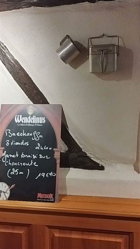 Menu Au Au Trou Du Cru Restaurant Sundhoffen