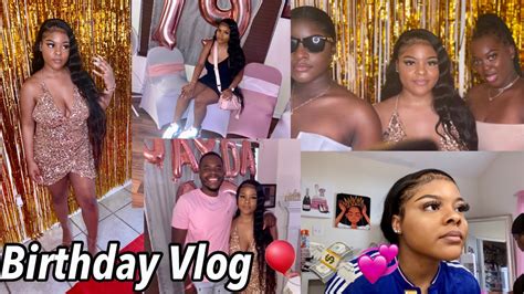 My 19th Birthday Vloggrwm 🎉🎈💞 Youtube