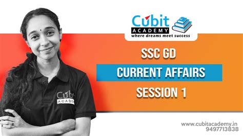 Ssc Gd Free Crash Course Session Ga Cw Current Affairs Part