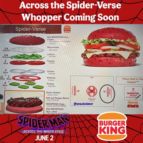 Snackolator On Twitter Burger King Is Going Across The Spider Verse