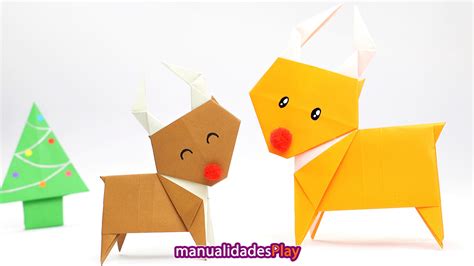 Cómo hacer un RENO de Navidad con papel Manualidades Play