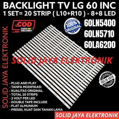 Jual Backlight Tv Led Lg Inc Ln Ln La Ln Lampu