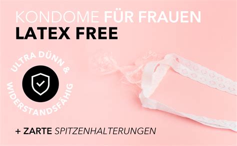 Loovara Frauen Kondome latexfrei 3 Stück Female Condoms Latex Free