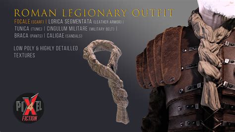 Roman Legion Dress - Character Creator/Outfit - Reallusion Content Store