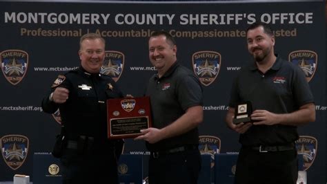 Montgomery County Sheriffs Office Promotions And Awards Ceremony